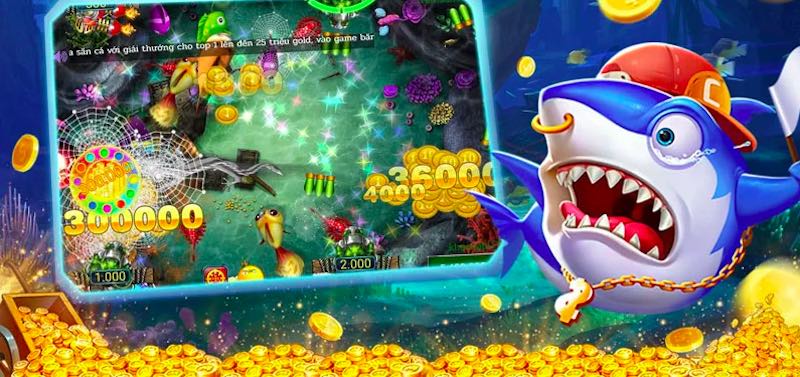 Khung cảnh bàn chơi được thiết kế sống động, tạo cảm giác như thật