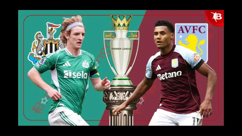 Cầu thủ Newcastle và Aston Villa tranh chấp bóng trên sân - Dự đoán phạt Cầu thủ Newcastle và Aston Villa tranh chấp bóng trên sân - Dự đoán phạt