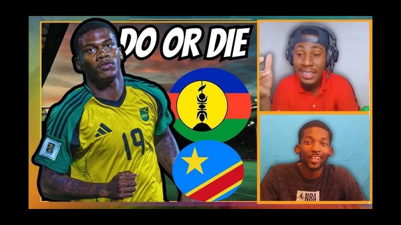 Cầu thủ New Caledonia và Jamaica tranh chấp bóng trên sân - Lịch sử đối